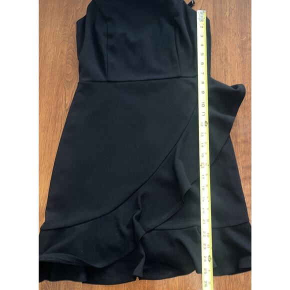 Lulus Great Things Ruffled Bodycon Mini Dress in Black Size S - Picture 5 of 5